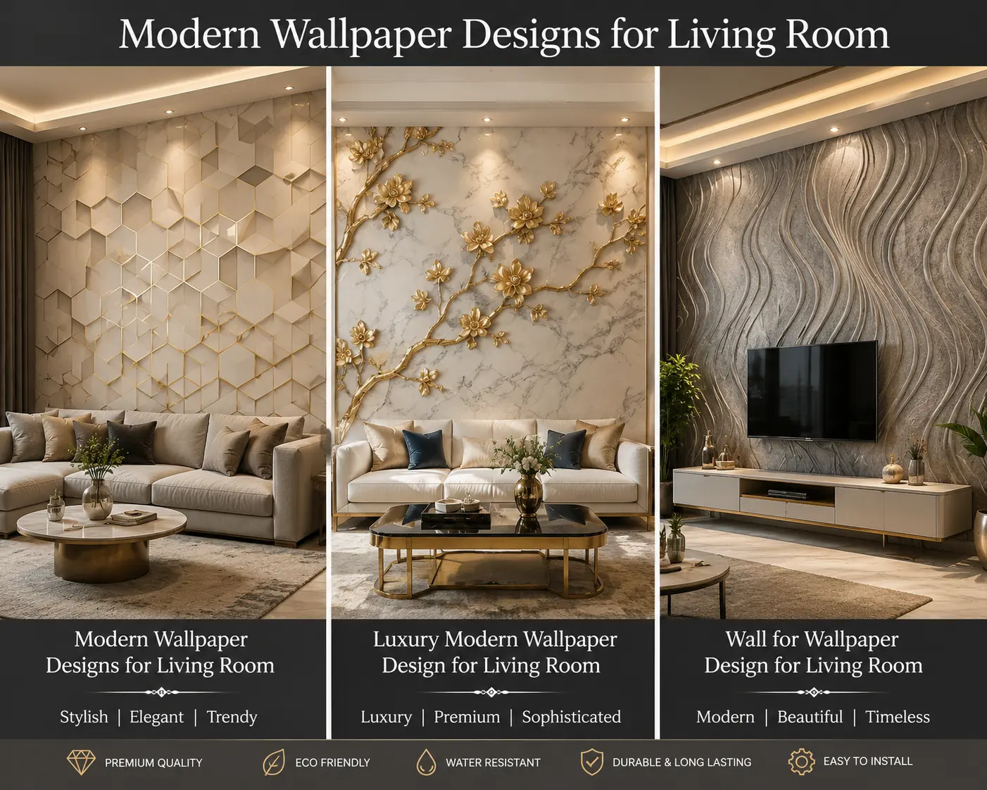 modern 3d wallpaper designs